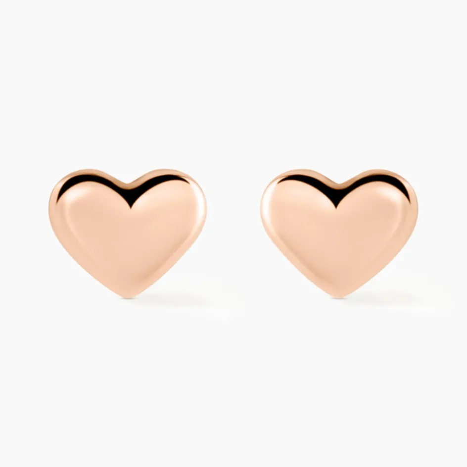 Online Histoire d'Or Boucles D'oreilles Puces Lison Or Rose