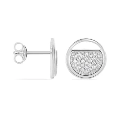 LAETIZIA Boucles D'oreilles Puces Clara Argent  Oxyde De Zirconium* Boucles D'Oreilles|Boucles D'Oreilles Fantaisie