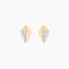 Outlet Histoire d'Or Boucles D'oreilles Puces Lizia Or Jaune Diamant