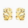 New Histoire d'Or Boucles D'oreilles Puces Maelisa Acier Jaune Sans Pierre