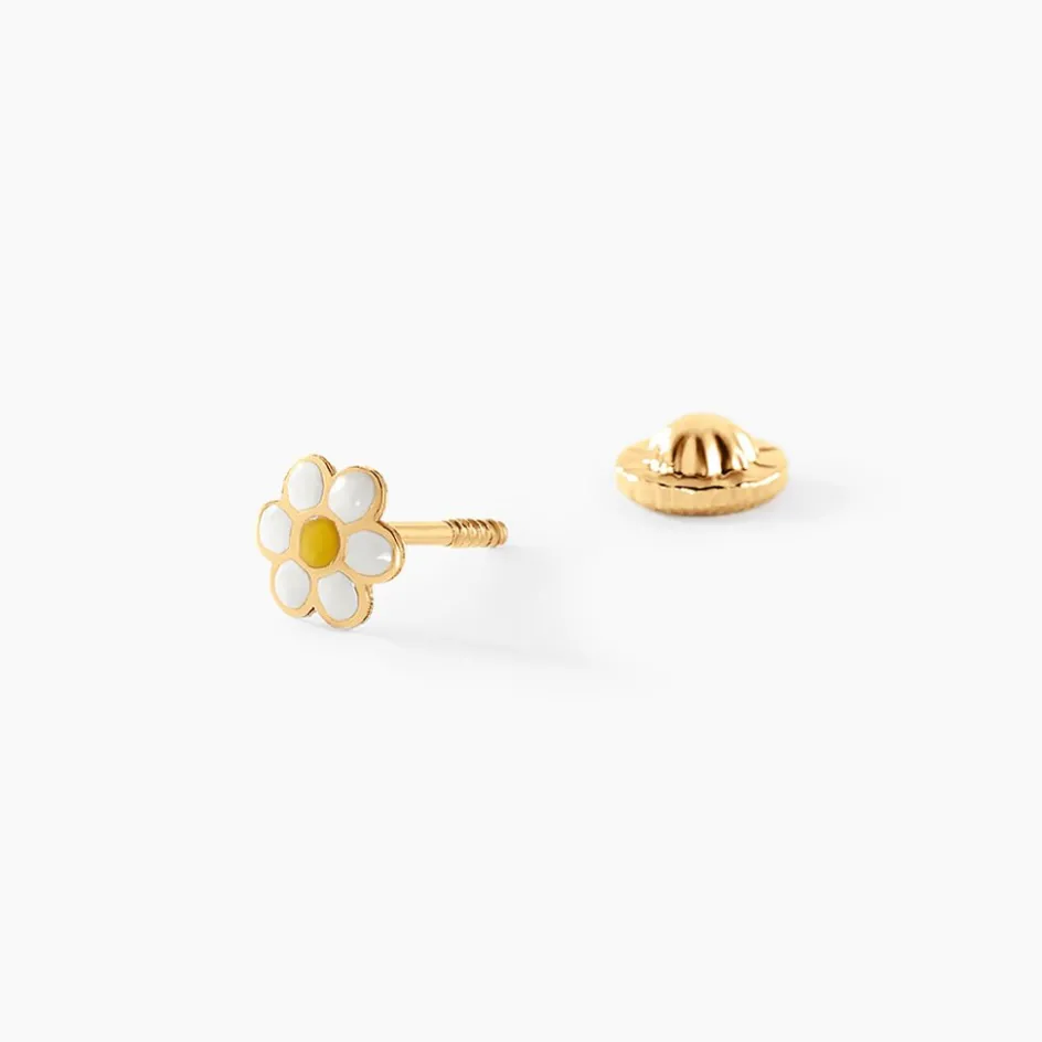 Hot Histoire d'Or Boucles D'oreilles Puces Marigold Or Jaune