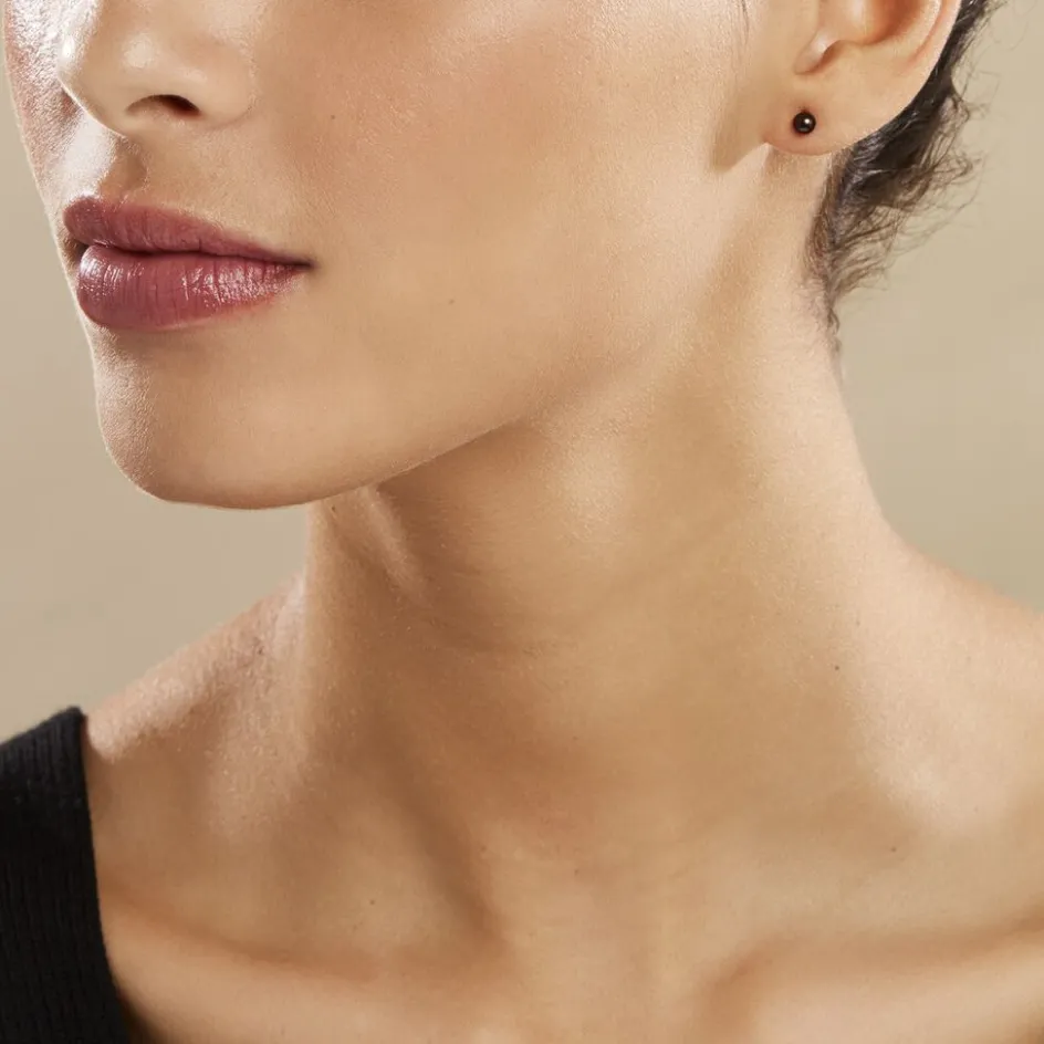 Best Histoire d'Or Boucles D'oreilles Puces Micaelle Teintees Or Jaune Perle De Culture