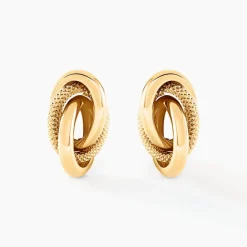 Outlet Histoire d'Or Boucles D'oreilles Puces Nyx Or Jaune