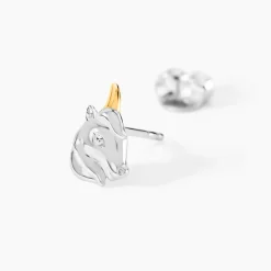 Hot Histoire d'Or Boucles D'Oreilles Puces Or Jaune