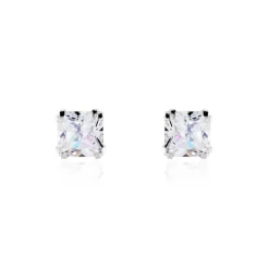 Histoire d'Or Boucles D'oreilles Puces Or Blanc Doreen Oxydes De Zirconium* Boucles D'Oreilles|Clous D'Oreilles