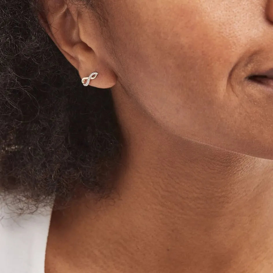 Clearance Histoire d'Or Boucles D'oreilles Puces Osanna s or jaune diamant