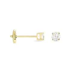Histoire d'Or Boucles D'oreilles Puces Or Jaune Diamants Synthetique* Boucles D'Oreilles|Clous D'Oreilles