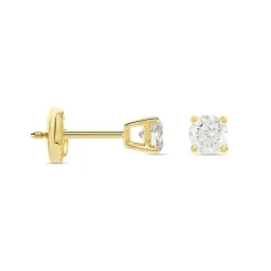 Histoire d'Or Boucles D'oreilles Puces Or Jaune Aphrodite Diamants* Boucles D'Oreilles|Clous D'Oreilles