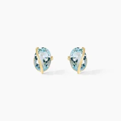 Histoire d'Or Boucles D'oreilles Puces Prudencia Or Jaune Topaze* Boucles D'Oreilles|Clous D'Oreilles