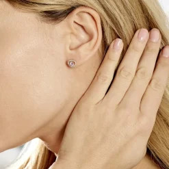 Histoire d'Or Boucles D'oreilles Puces Plaqué Or Jaune Alais Oxyde De Zirconium* Boucles D'Oreilles|Boucles D'Oreilles Fantaisie