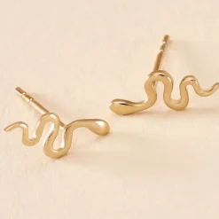 Sale Histoire d'Or Boucles D'oreilles Puces Serafino Or Jaune