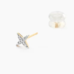 Best Histoire d'Or Boucles D'oreilles Puces Starlight Or Jaune Diamant