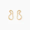 Outlet Histoire d'Or Boucles D'oreilles Puces Seyda Plaqué Or Jaune