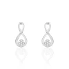 Best Histoire d'Or Boucles D'oreilles Puces Shaeen Or Blanc Diamant
