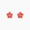 Outlet Histoire d'Or Boucles D'oreilles Puces Syna Fleur Or Jaune