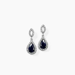 Histoire d'Or Boucles D'oreilles Puces Sissi Et Diamant* Boucles D'Oreilles|Boucles D'Oreilles Pendantes
