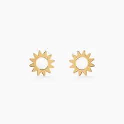 Sale Histoire d'Or Boucles D'oreilles Puces Sunlight Or Jaune