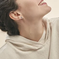 Histoire d'Or Boucles D'oreilles Puces Sakina Et Diamant Et Divers* Boucles D'Oreilles|Clous D'Oreilles