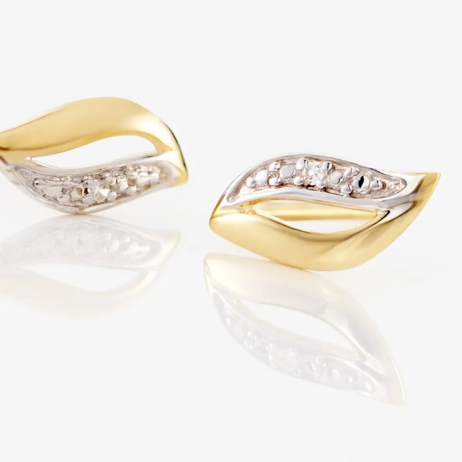 Histoire d'Or Boucles D'oreilles Puces Smeralda* Boucles D'Oreilles|Clous D'Oreilles