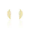 Best Histoire d'Or Boucles D'oreilles Puces Tourkia Or Jaune Oxyde De Zirconium