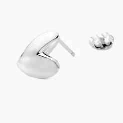 Sale Histoire d'Or Boucles D'oreilles Puces Te Amo Argent Blanc