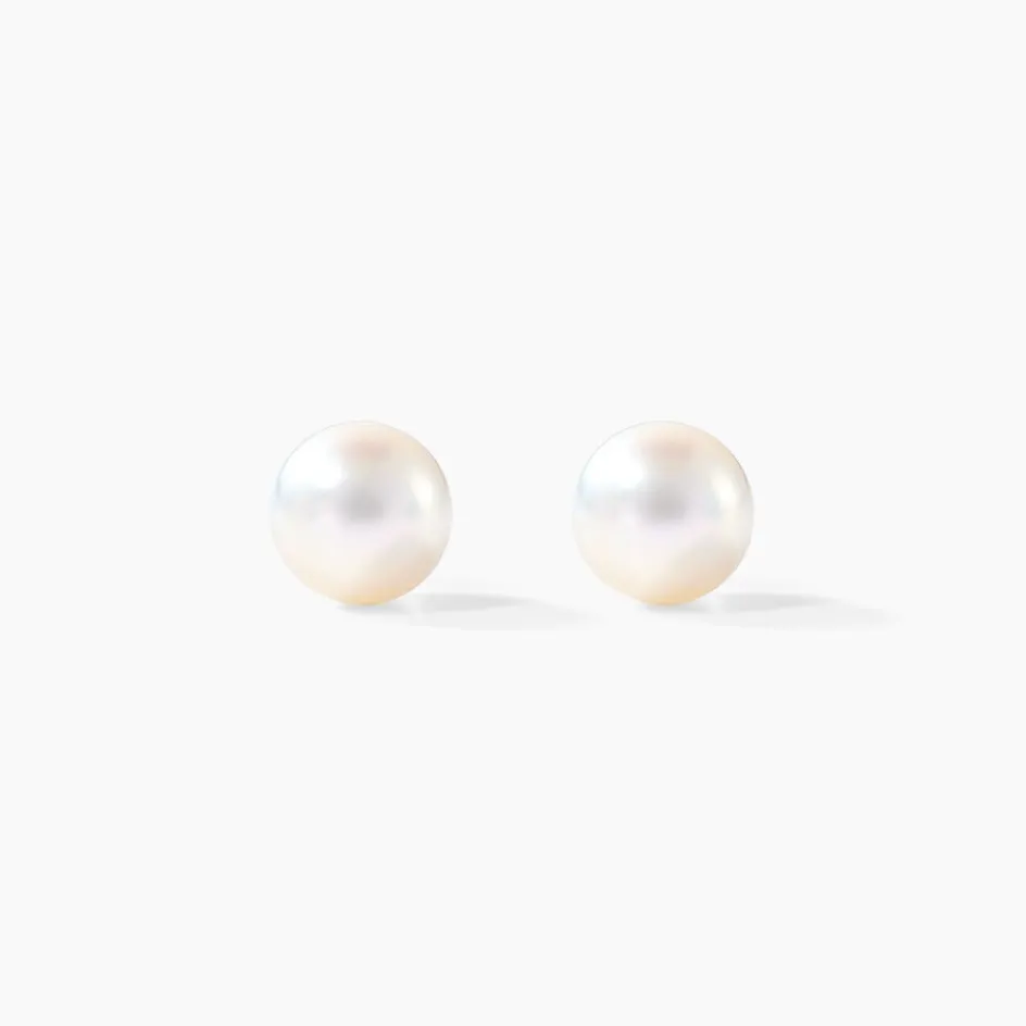 Histoire d'Or Boucles D'oreilles Puces Ursulina Or Jaune Perle De Culture* Boucles D'Oreilles|Clous D'Oreilles