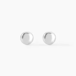 Clearance Histoire d'Or Boucles D'oreilles Puces Virgie argent blanc