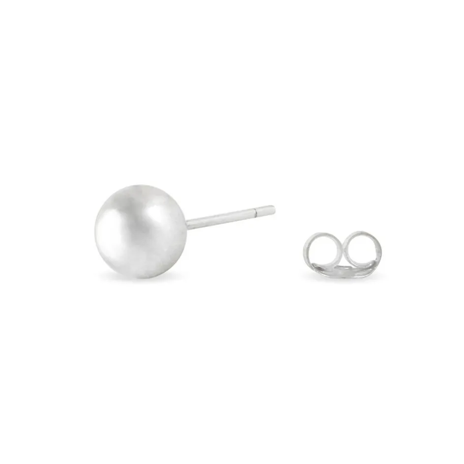 Clearance Histoire d'Or Boucles D'oreilles Puces Virgie argent blanc