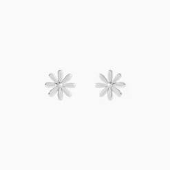 Best Histoire d'Or Boucles D'oreilles Puces Yuala Argent Blanc