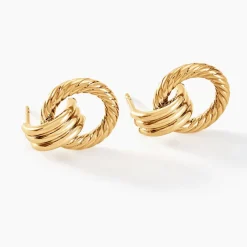 Sale Histoire d'Or Boucles D'oreilles Puces Zareen Or Jaune