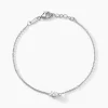 Best Histoire d'Or Bracelet Alda Argent Blanc Oxyde De Zirconium