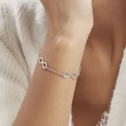 Clearance Histoire d'Or Bracelet Aliya Argent Blanc Rhodié