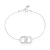 Clearance Histoire d'Or Bracelet Anne Argent Blanc Oxyde De Zirconium
