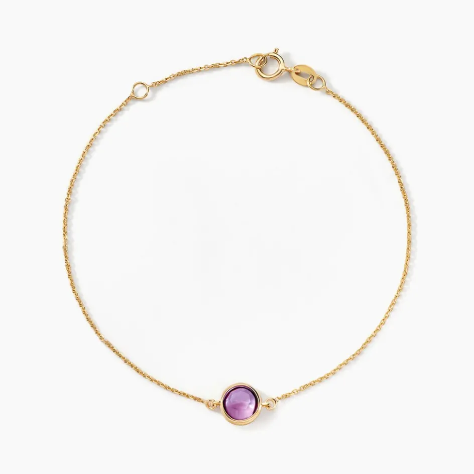 Histoire d'Or Bracelet Arenale Or Jaune Amethyste* Bracelets