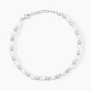Clearance Histoire d'Or Bracelet Argent Bede Perles De Culture