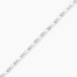 Clearance Histoire d'Or Bracelet Argent Bede Perles De Culture