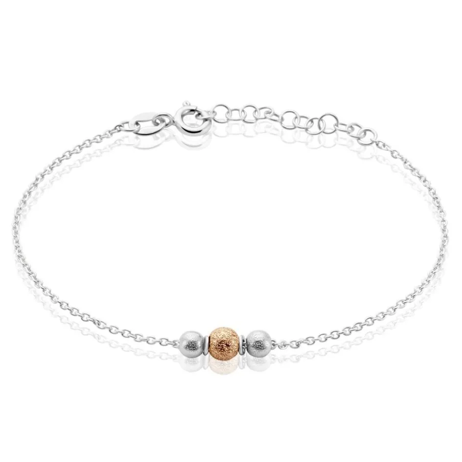 Sale Histoire d'Or Bracelet Argent Bicolore Wilmart