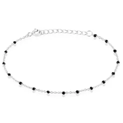 Clearance Histoire d'Or Bracelet Argent Polka argent blanc