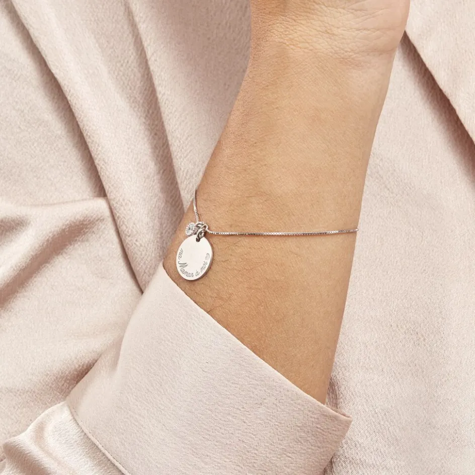 Outlet Histoire d'Or Bracelet Argent Raimbaut Oxyde De Zirconium