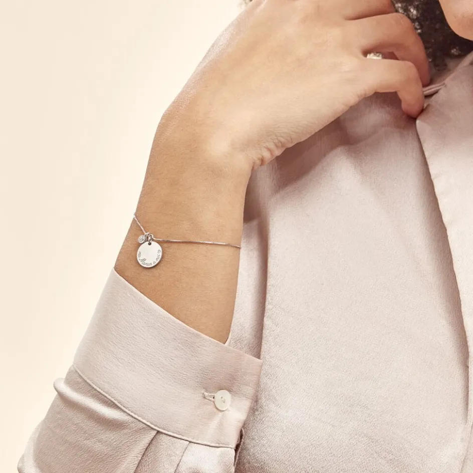 Outlet Histoire d'Or Bracelet Argent Raimbaut Oxyde De Zirconium