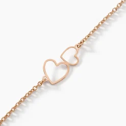 Outlet Histoire d'Or Bracelet Estina argent rose
