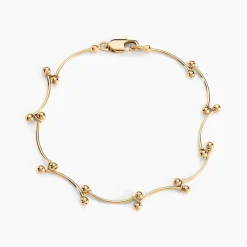 Outlet Histoire d'Or Bracelet Assma Plaqué Or Jaune