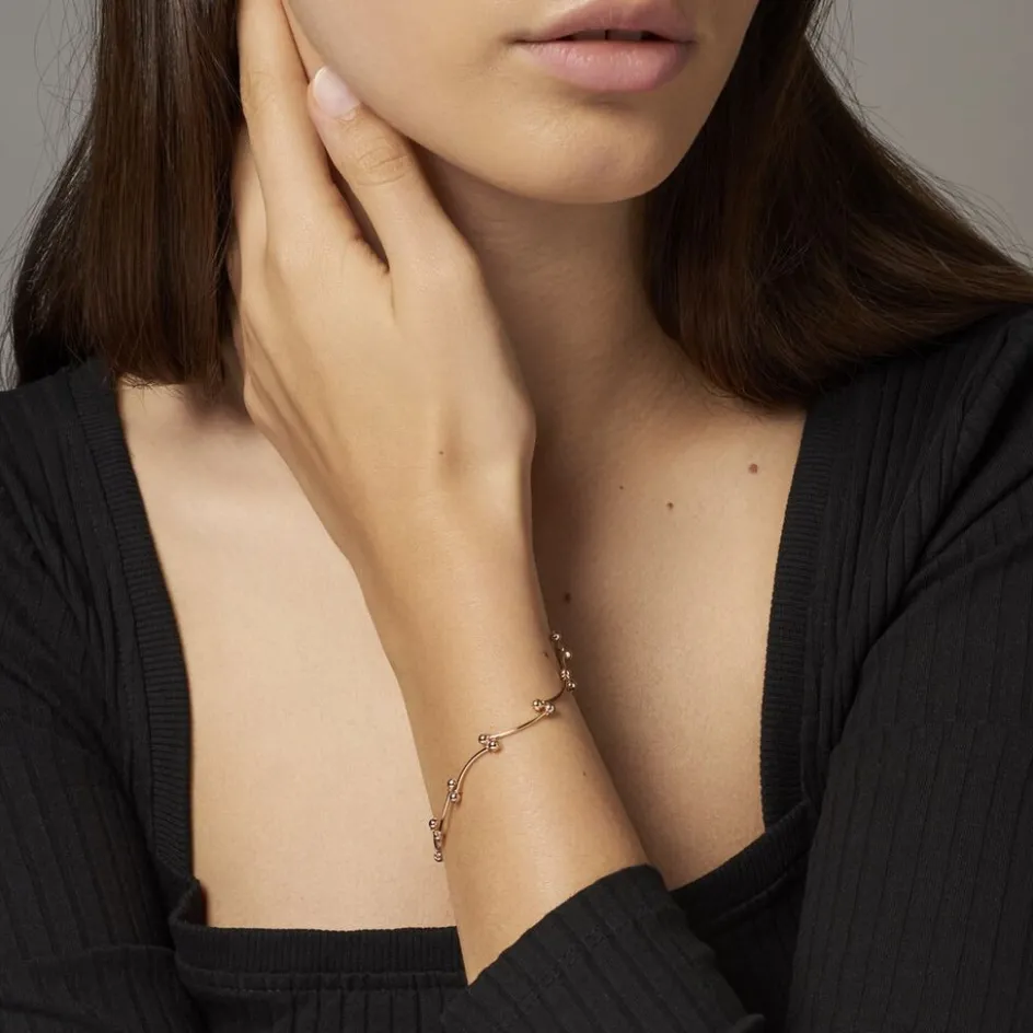 Outlet Histoire d'Or Bracelet Assma Plaqué Or Jaune