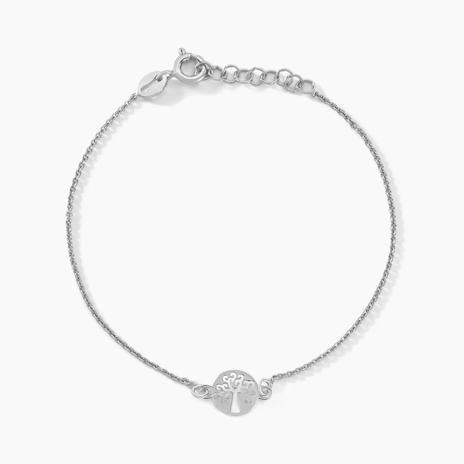 Sale Histoire d'Or Bracelet Audrey-rose Argent Blanc