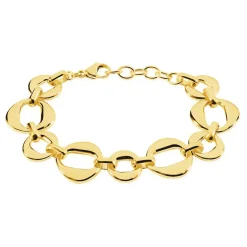 Outlet Histoire d'Or Bracelet Aya Acier Jaune acier doré