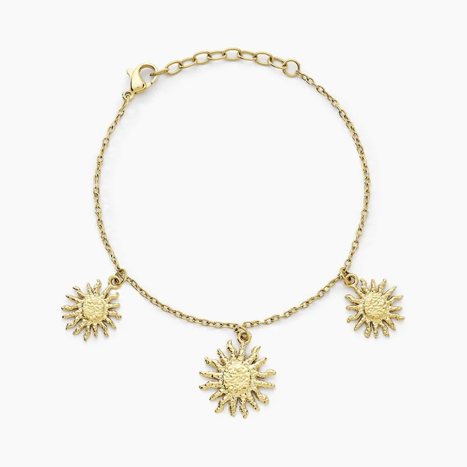 Outlet Histoire d'Or Bracelet Bastia Acier Jaune