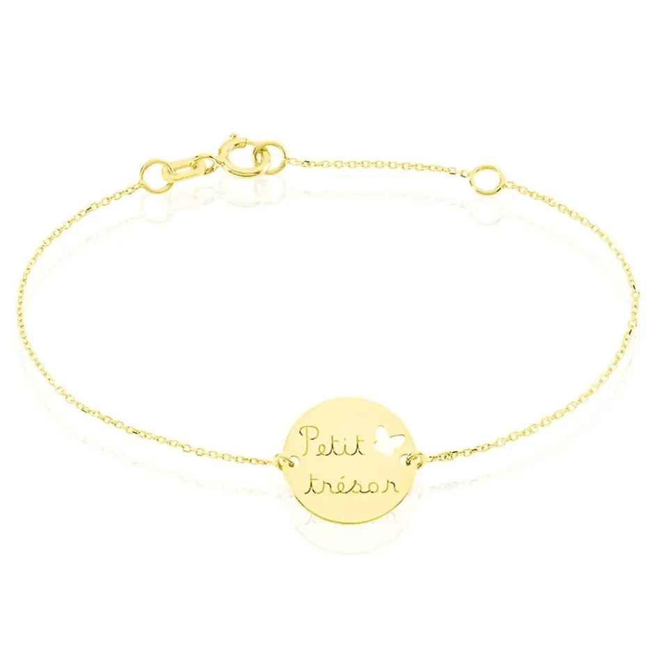 Clearance Histoire d'Or Bracelet Benedicte Message Or Jaune