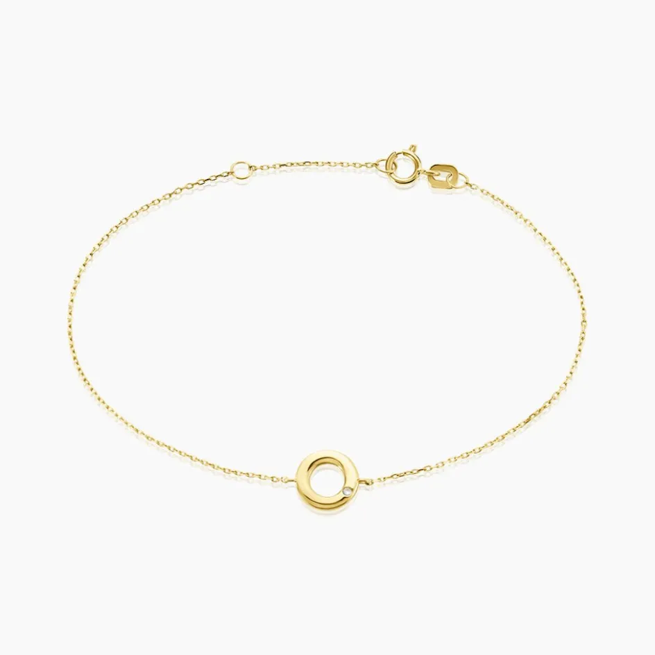 Best Histoire d'Or Bracelet Caius Or Jaune Oxyde De Zirconium