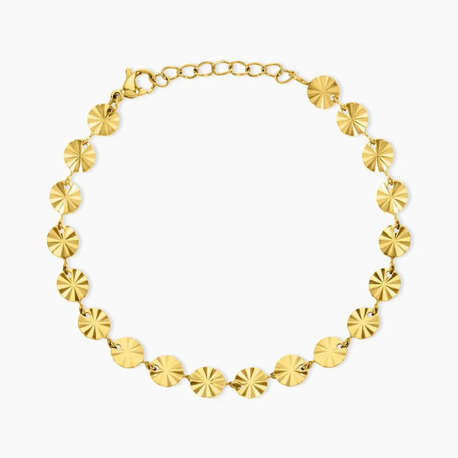 Best Histoire d'Or Bracelet Calliandra Acier Jaune