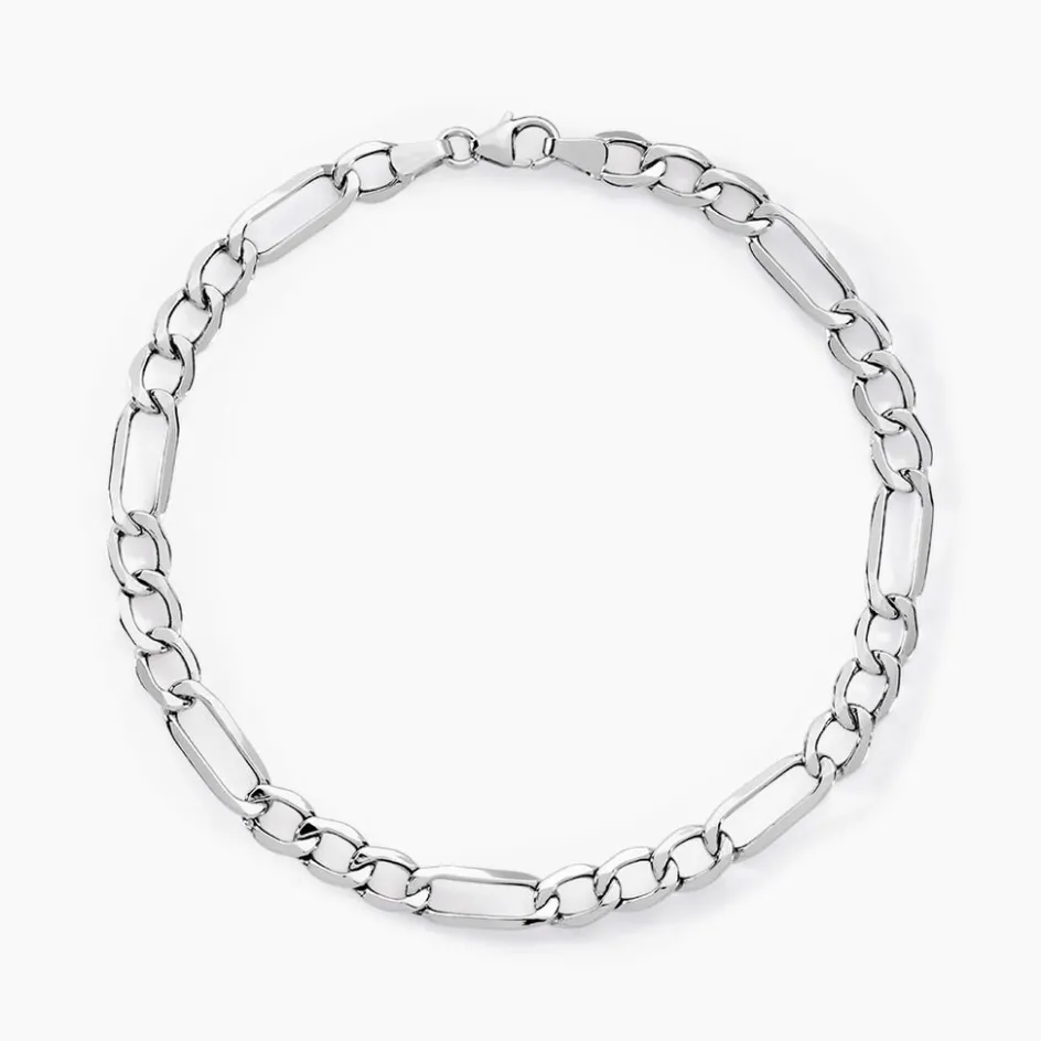 Best Histoire d'Or Bracelet Cameo Alternee 1/3 Or Blanc